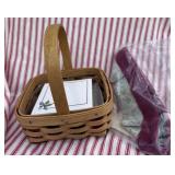 Longaberger 2003 Holiday Helper Basket Combo