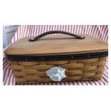 2004 Longaberger Father's Day Dad's Valet Basket