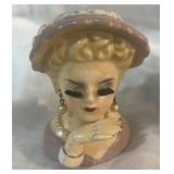Ohio Japan Lady Head Vase