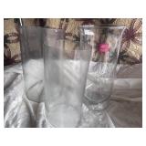 Vases glass cylinder tall large