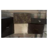 Boss, Gucci, high end boxes