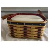 Longaberger basket American Flag Basket