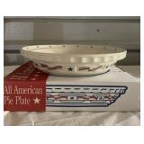 Longaberger Pie plate