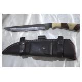 Knife - zebra style handle