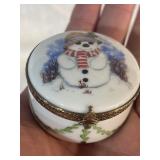 Limoges Porcelain trinket box