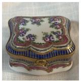 Limoges Porcelain trinket box