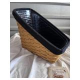 Longaberger large slant basket