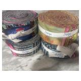 Quilting Stripz Rolls of fabric pieces