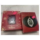 Waterford crystal ornament lot