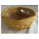 Longaberger basket 6'nal wood basket