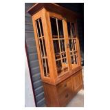 Hutch - no glass on top - two pieces
