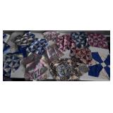 Quilt Topper Lot 17 pieces