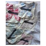 Butterfly quilt topper pieces