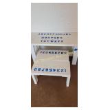 Bench table and bench chairs