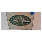 Remington metal sign