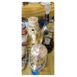 assortment glassware