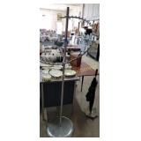 metal clothes display rack