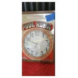 - pool room mirror clock