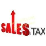 Sales tax is charged