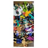 assorted action figures