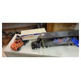 Semis and Helicopter