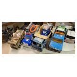 13 assorted  toy vehicles