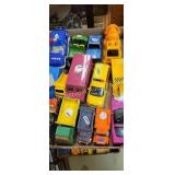 assortment of vehicles