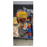 party favors, assorted games