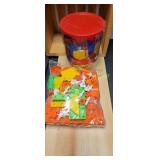 construction builder, pattern blocks