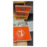 Lionel boxes are empty, 7 box is full