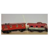 Lionel lines train cars
