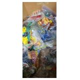 Box full of army, cowboy, Indians