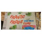 Vintage Frantic Frogs Game