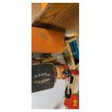 Scottish Dog, FP Train,  Vintage toys