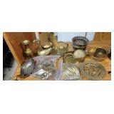 Assortment of Brass items