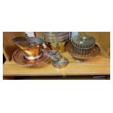 Copper and Brass Pieces