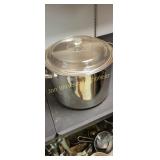 Copper bottom stock pot