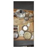 Assorted Lids and Small Pan