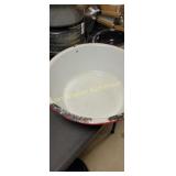 Large Enamel pan