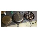 Cast iron skillets