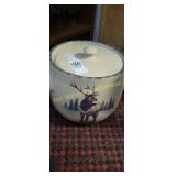 crockery, deer  bowl