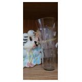 Etched grape glasses