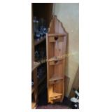 50 inches tall corner shlef