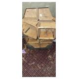 strawberry boxes, movie screen