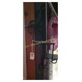 small metal wall shelf