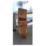 Three Wood Boxes