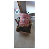 Log Holder, Can Wood Basket