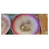 Beautiful assortment of plates