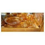 Carnival and Amber Glassware