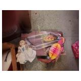 Dol,l Picture, small Cabinet